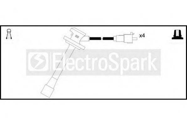 STANDARD OEK343 Комплект дротів запалювання