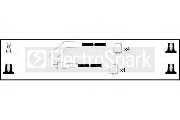 STANDARD OEK202 Комплект дротів запалювання