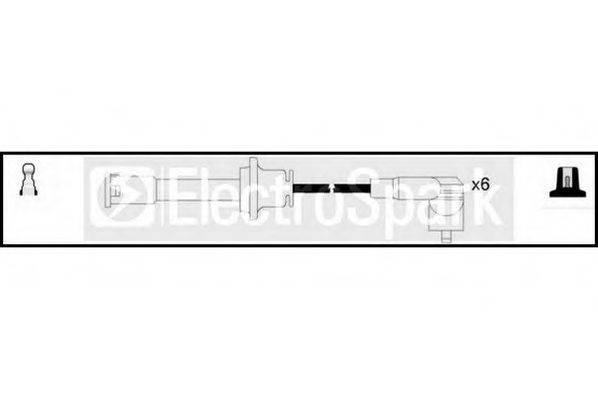 STANDARD OEK404 Комплект дротів запалювання