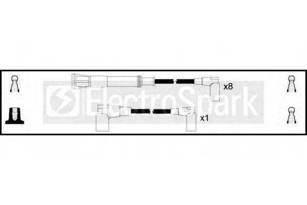 STANDARD OEK1006 Комплект дротів запалювання