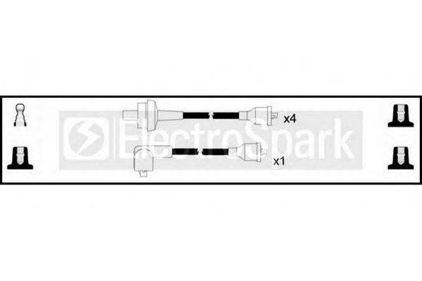 STANDARD OEK945 Комплект дротів запалювання