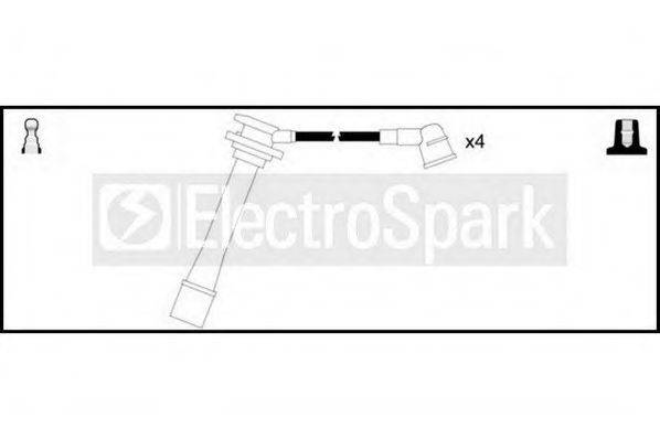 STANDARD OEK770 Комплект дротів запалювання