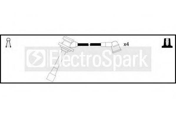 STANDARD OEK768 Комплект дротів запалювання