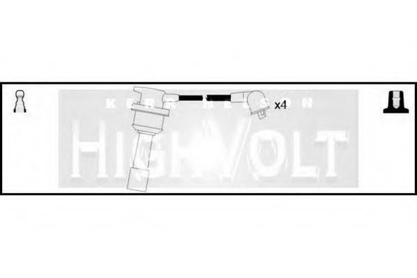 STANDARD OEF121 Комплект дротів запалювання