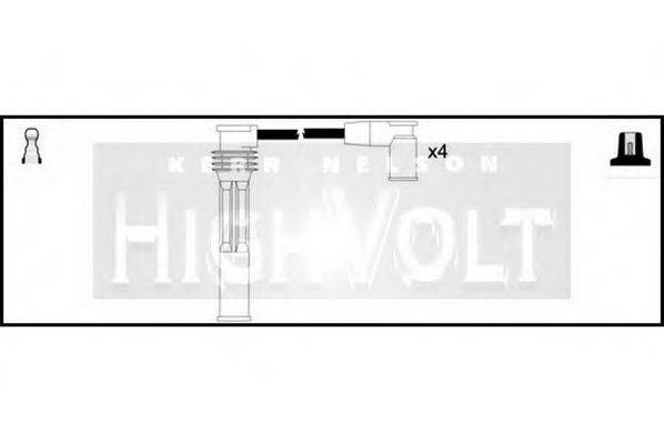 STANDARD OEF824 Комплект дротів запалювання