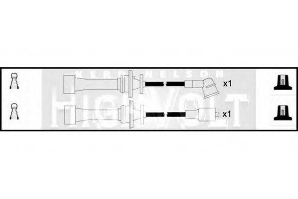 STANDARD OEF813 Комплект дротів запалювання