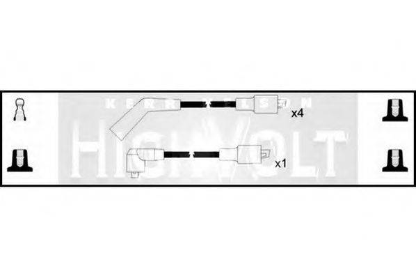 STANDARD OEF394 Комплект дротів запалювання