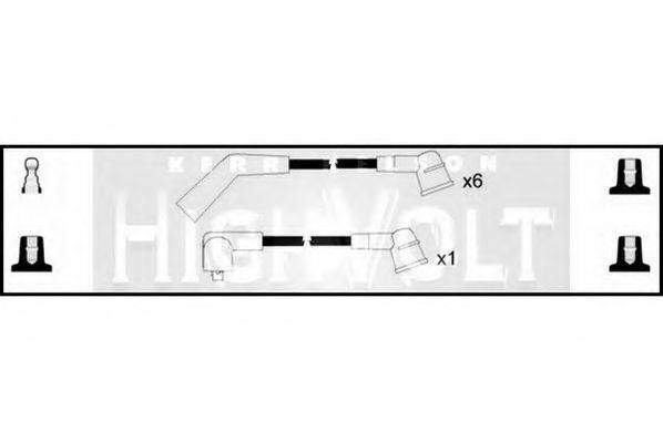 STANDARD OEF623 Комплект дротів запалювання