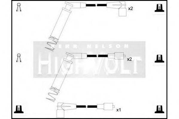 STANDARD OEF1025 Комплект дротів запалювання