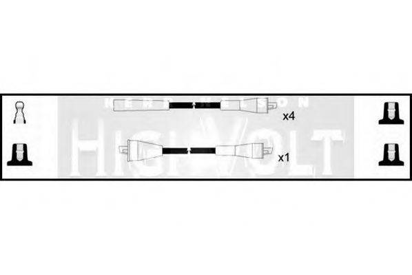 STANDARD OEF150 Комплект дротів запалювання