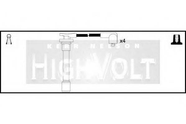 STANDARD OEF065 Комплект дротів запалювання