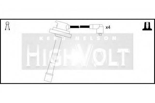 STANDARD OEF133 Комплект дротів запалювання