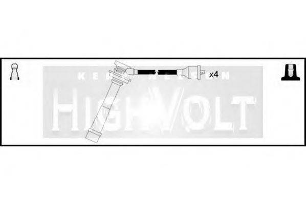 STANDARD OEF332 Комплект дротів запалювання