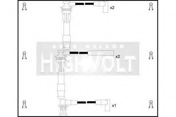 STANDARD OEF105 Комплект дротів запалювання