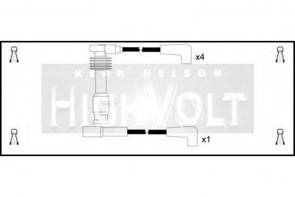 STANDARD OEF837 Комплект дротів запалювання