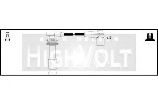 STANDARD OEF118 Комплект дротів запалювання