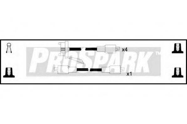 STANDARD OES1051 Комплект дротів запалювання
