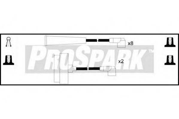 STANDARD OES217 Комплект дротів запалювання