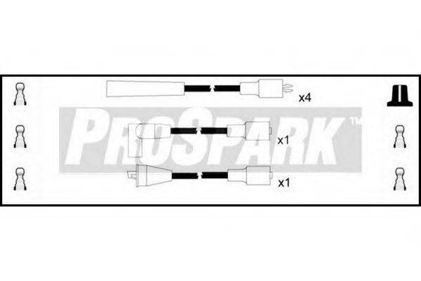 STANDARD OES279 Комплект дротів запалювання