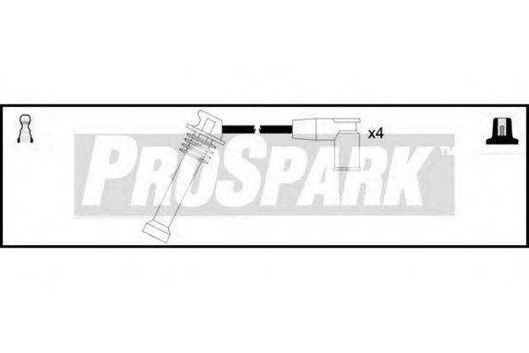 STANDARD OES881 Комплект дротів запалювання