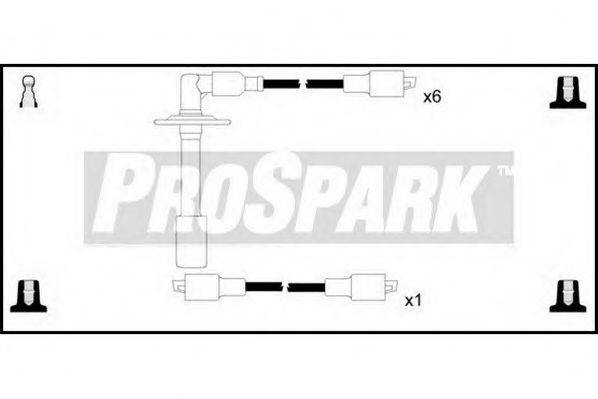 STANDARD OES951 Комплект дротів запалювання