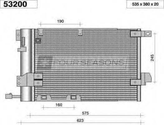 STANDARD F453200 Конденсатор, кондиціонер