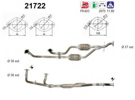 AS 21722 Каталізатор
