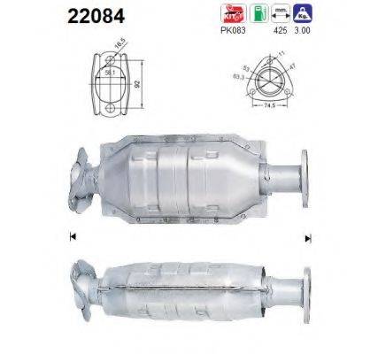 AS 22084 Каталізатор