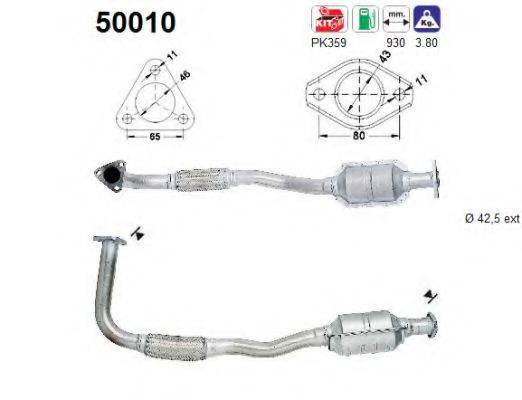 AS 50010 Каталізатор