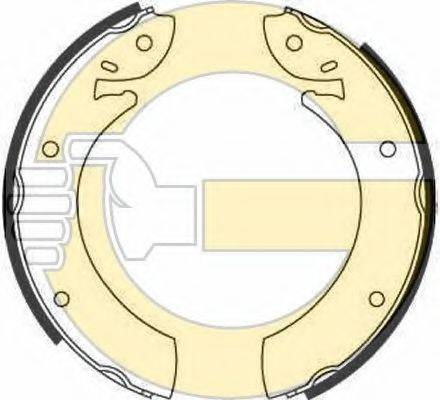 GIRLING 5160871 Комплект гальмівних колодок