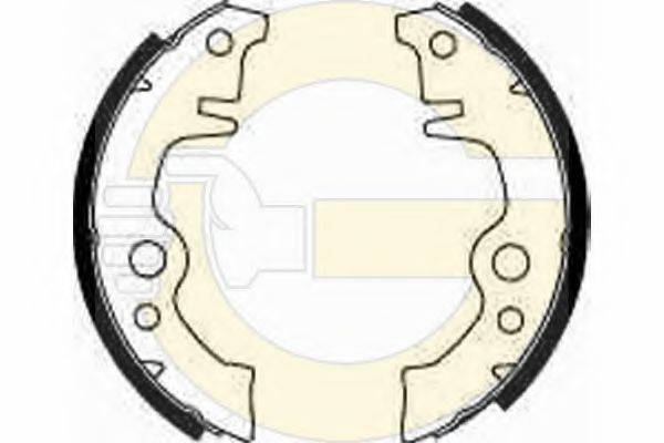 GIRLING 5180213 Комплект гальмівних колодок