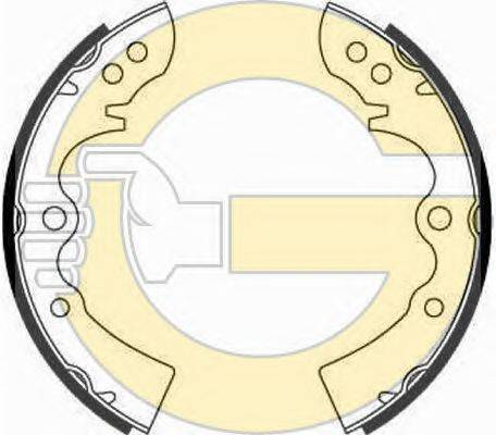 GIRLING 5180429 Комплект гальмівних колодок