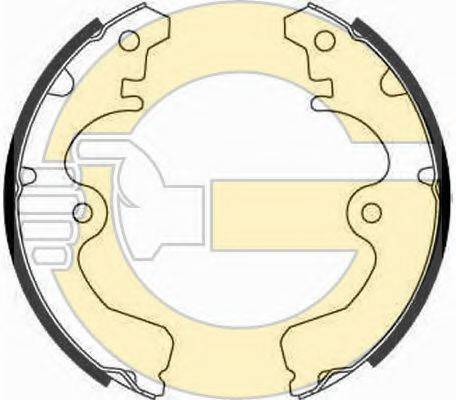 GIRLING 5181829 Комплект гальмівних колодок