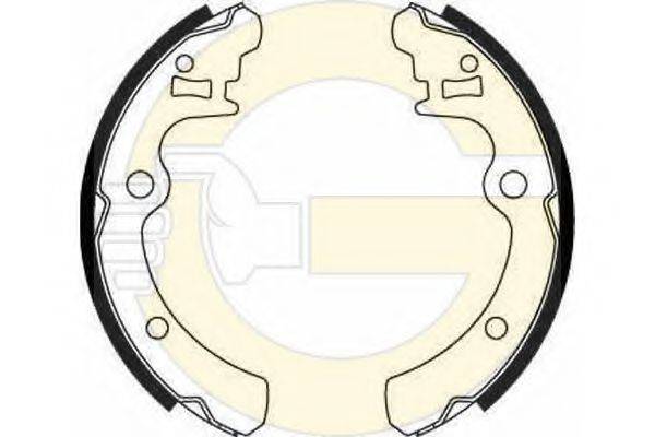 GIRLING 5185069 Комплект гальмівних колодок