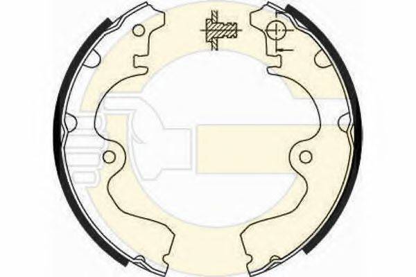 GIRLING 5185549 Комплект гальмівних колодок