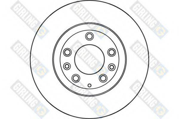 GIRLING 6061151 гальмівний диск