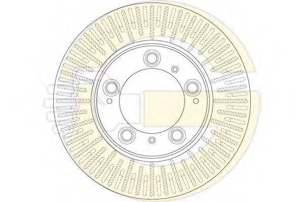 GIRLING 6064111 гальмівний диск