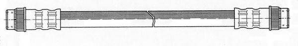 KAWE 510974 Гальмівний шланг