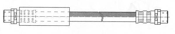 KAWE 511181 Гальмівний шланг