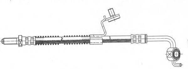 KAWE 511285 Гальмівний шланг