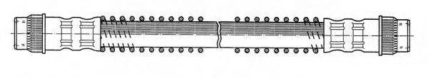 KAWE 511705 Гальмівний шланг