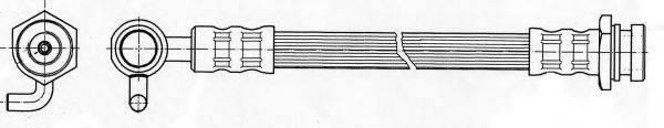 KAWE 511866 Гальмівний шланг