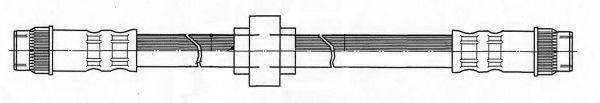 KAWE 512106 Гальмівний шланг