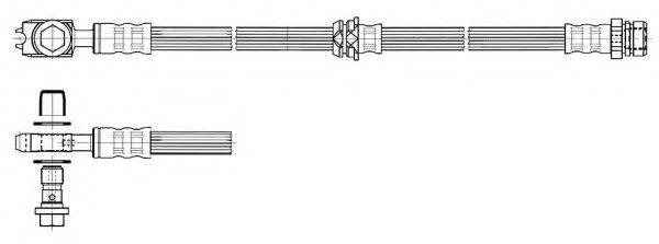 KAWE 512441 Гальмівний шланг