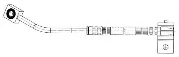 KAWE 513295 Гальмівний шланг