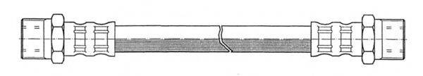 KAWE 516803 Гальмівний шланг