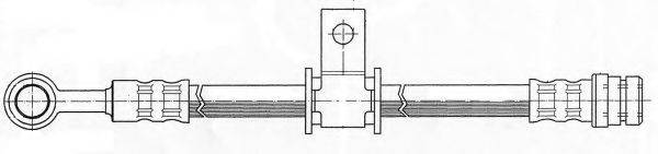 KAWE 510389 Гальмівний шланг