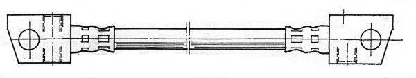 KAWE 510628 Гальмівний шланг