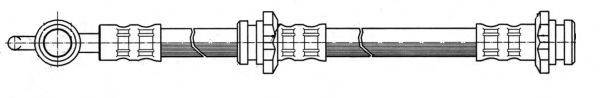 KAWE 510681 Гальмівний шланг