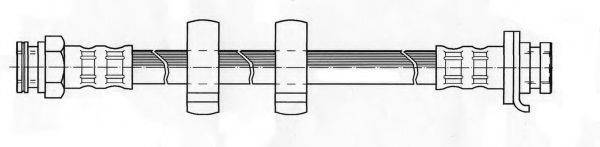 KAWE 511725 Гальмівний шланг